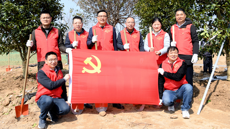 黨員義務(wù)植樹(shù)